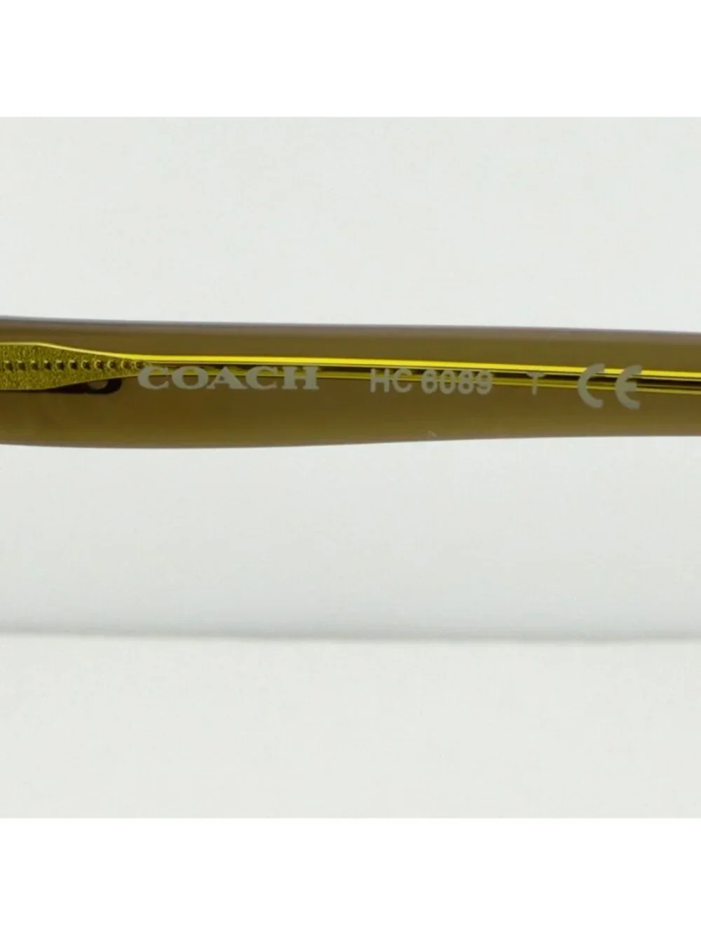 Coach HC6089 5400 Eyeglasses Frames Olive Brown Gradient 51-16-135